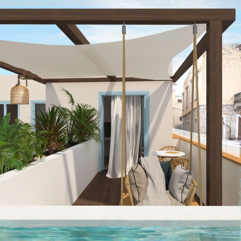 Shapes Luxury Suites Ermoúpoli Eksteriør bilde
